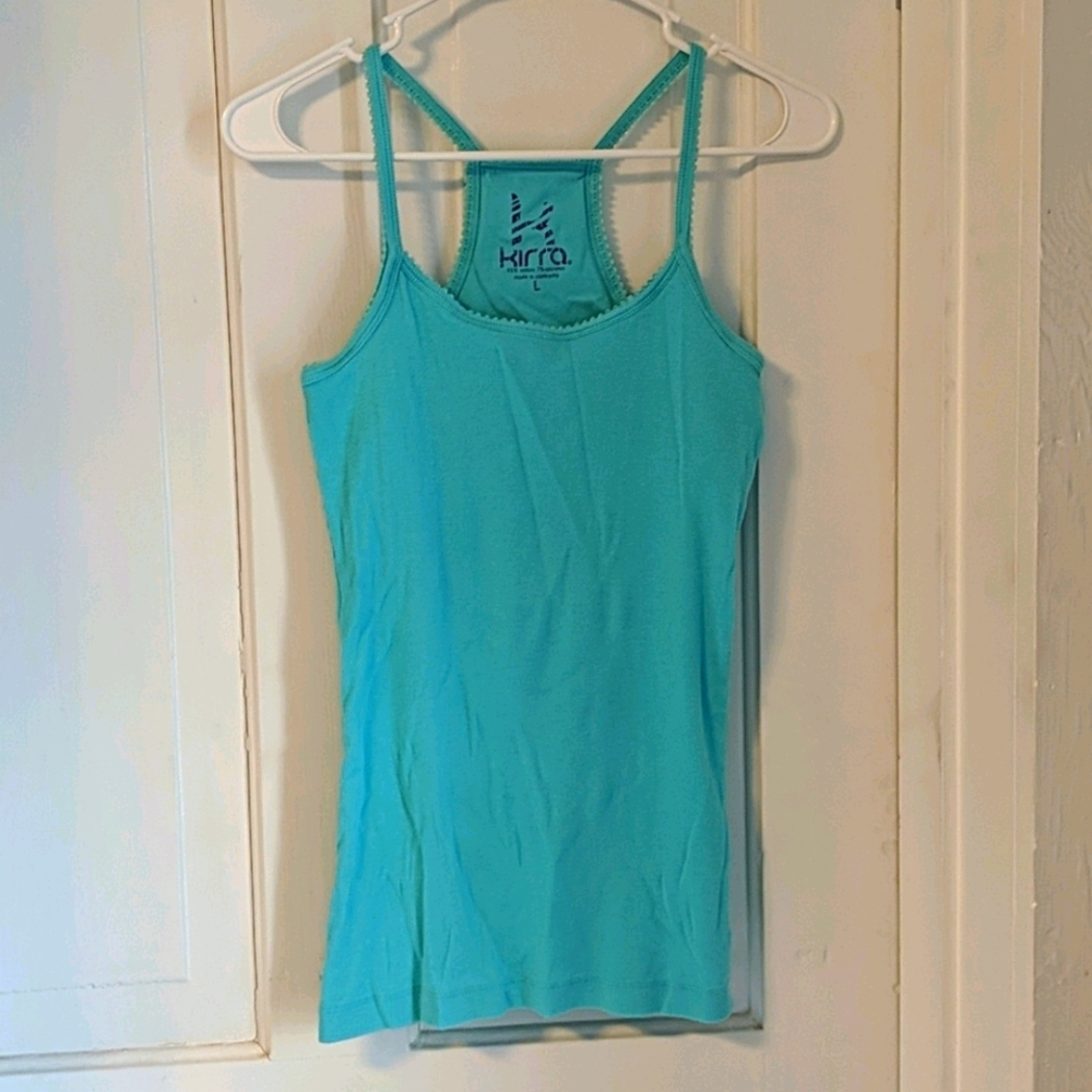 Racer back tank top
